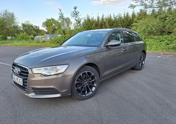 Audi A6 cena 52500 przebieg: 273000, rok produkcji 2013 z Jordanów małe 191